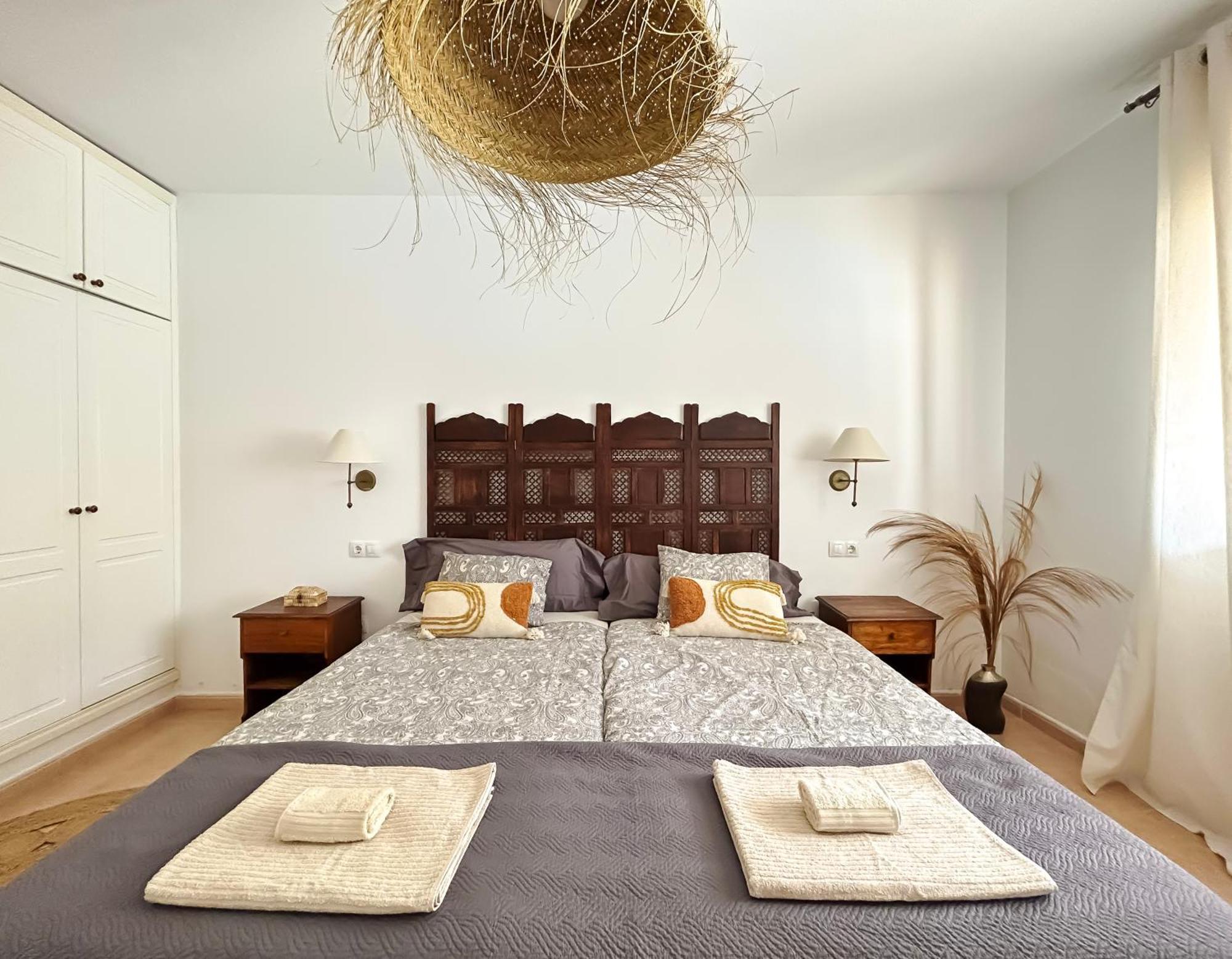 House Boho Palm With Private Heated Pool And Garden, 3 Bedrooms, Wi-Fi كوراليهو المظهر الخارجي الصورة